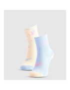 4F Sosete casual pentru fete - 2 perechi - multicolor -