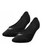 4F Sosete dama - Bumbac - Negru -