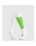 4F Sosete sport barbati - alb/verde - 43-46 EU - poliester
