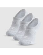 4F Sosete Talpici Barbati Sportstyle - 3 Perechi - No-Show - Gri Deschis - Marimi 39 - Confort si Durabilitate - 66% Bumbac