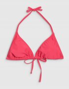 4F Top bikini roz - elastic - cupe triunghiulare - sintetic