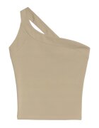 4F Top dama RSS25TSLEF222-83S - - Textil - Bej