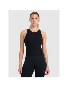 4F Top sport negru - material reiat - cupe integrate - pentru femei