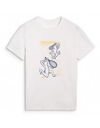 4F Tricou alb - 100% bumbac - regular