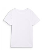 4F Tricou Alb Fete Bumbac 100% - Junior - Sportstyle - 54674 - Alb