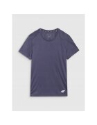 4F Tricou alergare dama - Textil - Gri inchis