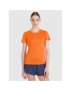 4F Tricou alergare dama - Textil - Portocaliu
