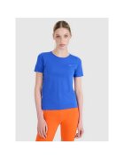 4F Tricou alergare dama - Uscare rapida - Textil - Albastru
