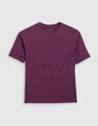 4F Tricou Antrenament Slim Uscare Rapida - 67945 - Violet inchis