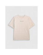4F Tricou Baieti - 100% Bumbac - Gri Deschis - Junior