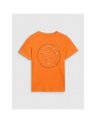 4F Tricou Baieti Bumbac 100% - 45769 - Portocaliu