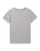 4F Tricou Baieti Gri - Bumbac 100