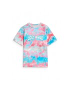 4F Tricou Baieti Oversize Junior - Bumbac 100% - Imprimeu Cold Waves - Multicolor - Sportstyle - Marime 164