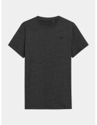 4F Tricou barbati - 302882366 - Bumbac - Gri