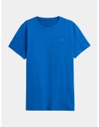 4F Tricou barbati - 302882458 - Bumbac - Albastru