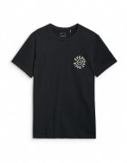 4F Tricou Barbati Negru Intens "Everyday Pace" 100% Bumbac - Regular Fit - SportStyle - SS25