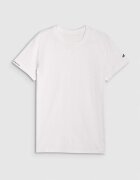 4F Tricou Barbati SPORTSTYLE - Alb - 100% Bumbac - Regular Fit - Marimi S-3XL - Decolteu Rotund - Moale si Durabil