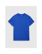 4F Tricou Barbati Sportstyle Cobalt - Bumbac 100% - Regular Fit - Inscriptie "Commuters Club" Spate - Marimi S-3XL - Sezon SS25