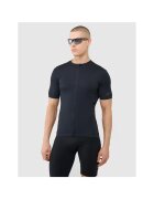4F Tricou ciclism negru - slim fit - uscare rapida - sintetic