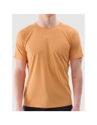 4F Tricou ciclism uscare rapida - portocaliu - pentru barbati - sintetic