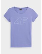 4F Tricou dama - 302882311 - Bumbac - Violet