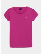 4F Tricou dama - 302882540 - Bumbac - Roz