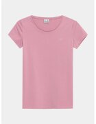 4F Tricou dama - 302882564 - Bumbac - Roz