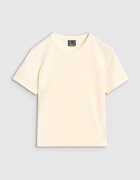 4F Tricou dama alb - poliester