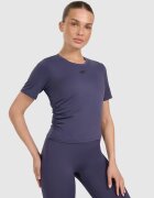 4F Tricou dama bleumarin - poliester -