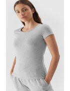 4F Tricou dama Bumbac - Alb -