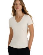 4F Tricou dama F2969 crem - design modern
