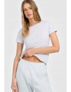 4F Tricou dama gri - din bumbac