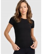 4F Tricou - dama - negru - bumbac