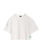 4F Tricou dama WSS25TTSHF1977-11S - - Bumbac - Alb