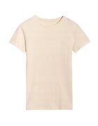4F Tricou dama WSS25TTSHF2351-083S - Bumbac - Bej