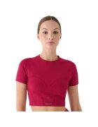 4F Tricou de fitness slim fit - roz - poliamida -