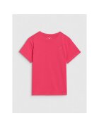 4F Tricou fete Bumbac - Roz - Roz