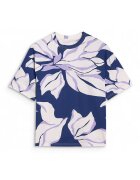 4F Tricou Oversize 100% Bumbac - Imprimeu - Multicolor