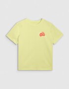 4F Tricou Oversize - Galben pal - Galben pal