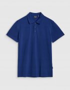 4F Tricou polo barbati croiala obisnuita - bumbac 100% - bleumarin