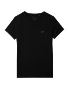 4F Tricou Slim Negru XS-XXL - Negru