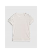 4F Tricou sport alb - uscare rapida - poliester - pentru femei