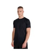 4F Tricou sport antrenament - negru - maneca scurta