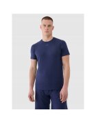 4F Tricou sport barbati bleumarin - uscare rapida - Bleumarin