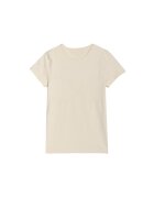 4F Tricou sport femei uscare rapida - ecru