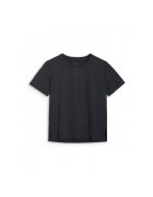 4F Tricou sport negru - uscare rapida - supradimensionat - pentru femei - textil