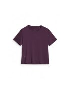 4F Tricou sport supradimensionat - violet - poliester - uscare rapida