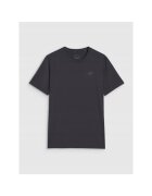 4F Tricou sport uscare rapida - negru - material sintetic