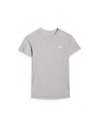 4F Tricou trekking dama - Textil - Gri deschis