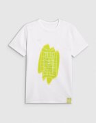 4F Tricou unisex - alb - bumbac